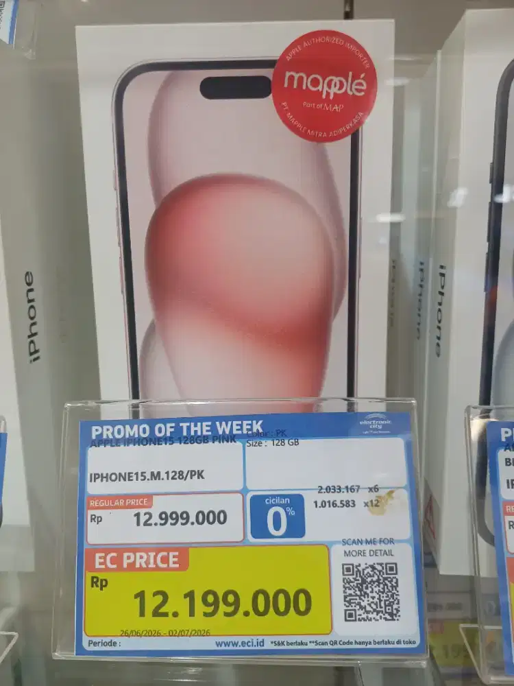 Apple Iphone 15 garansi resmi