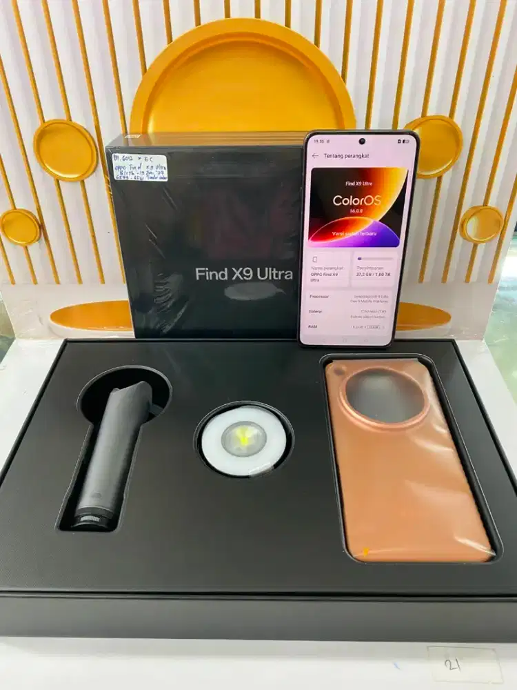 Oppo Find X9 Ultra 16/1Tb Tunder Umber Resmi