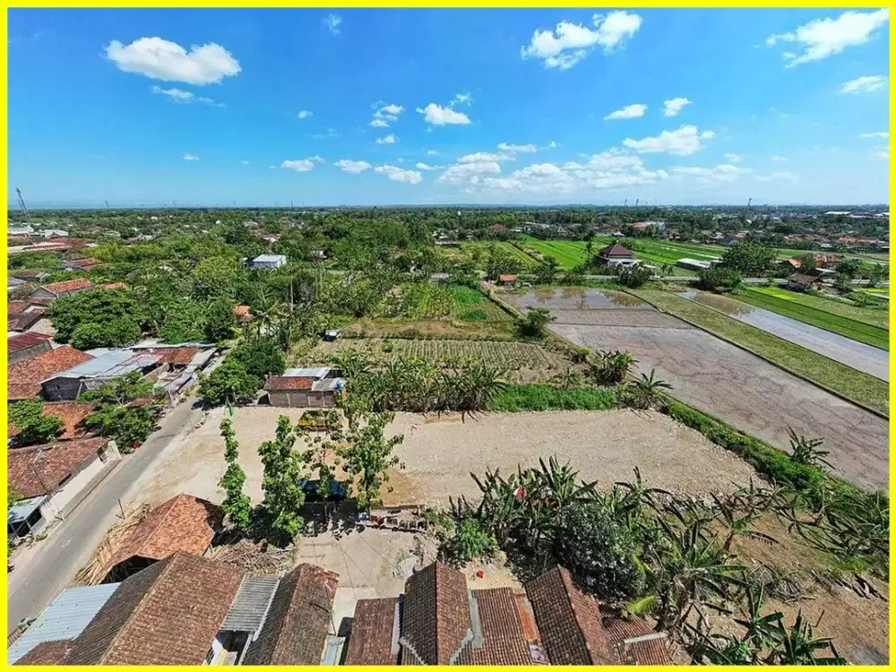 Jual Tanah Yogyakarta di Jl. Jejeran Dekat Brimob Gondo Wulung