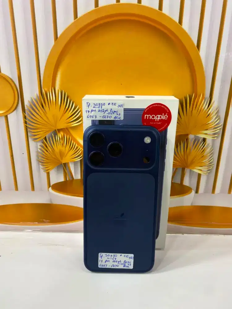 Iphone 17 Promax 256Gb Deep Blue Resmi IBox
