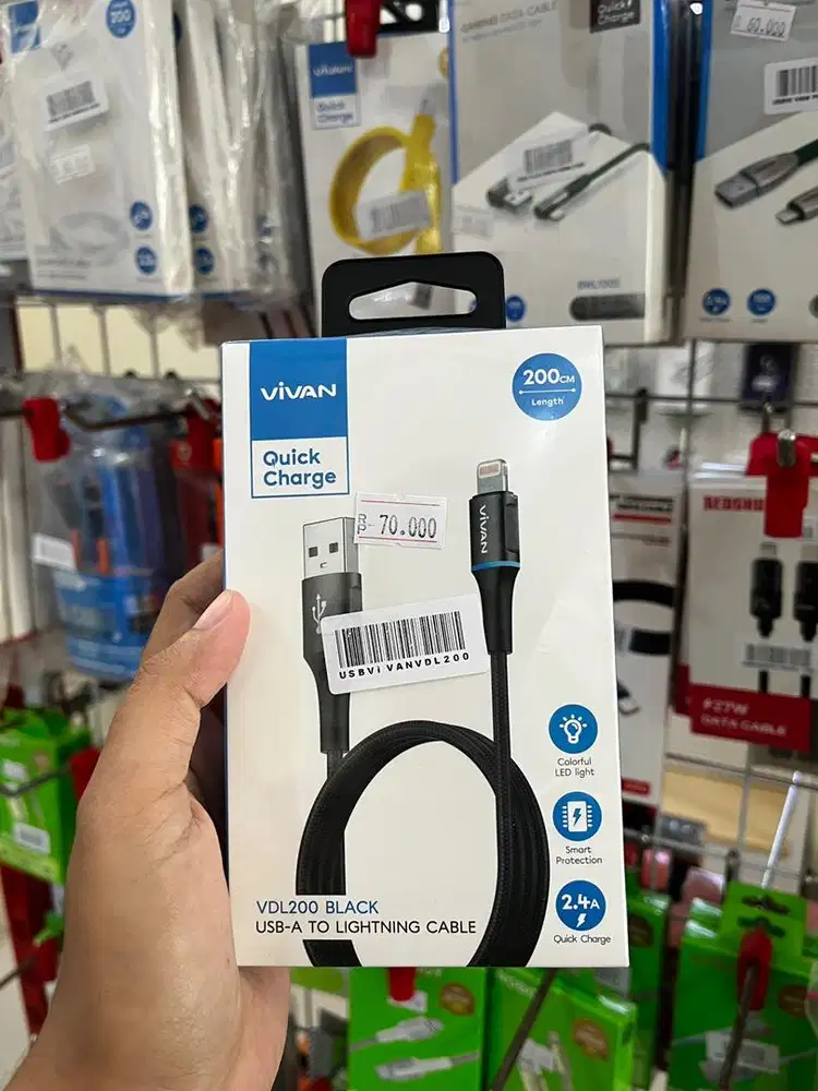 VIVAN Kabel Data for IPHONE