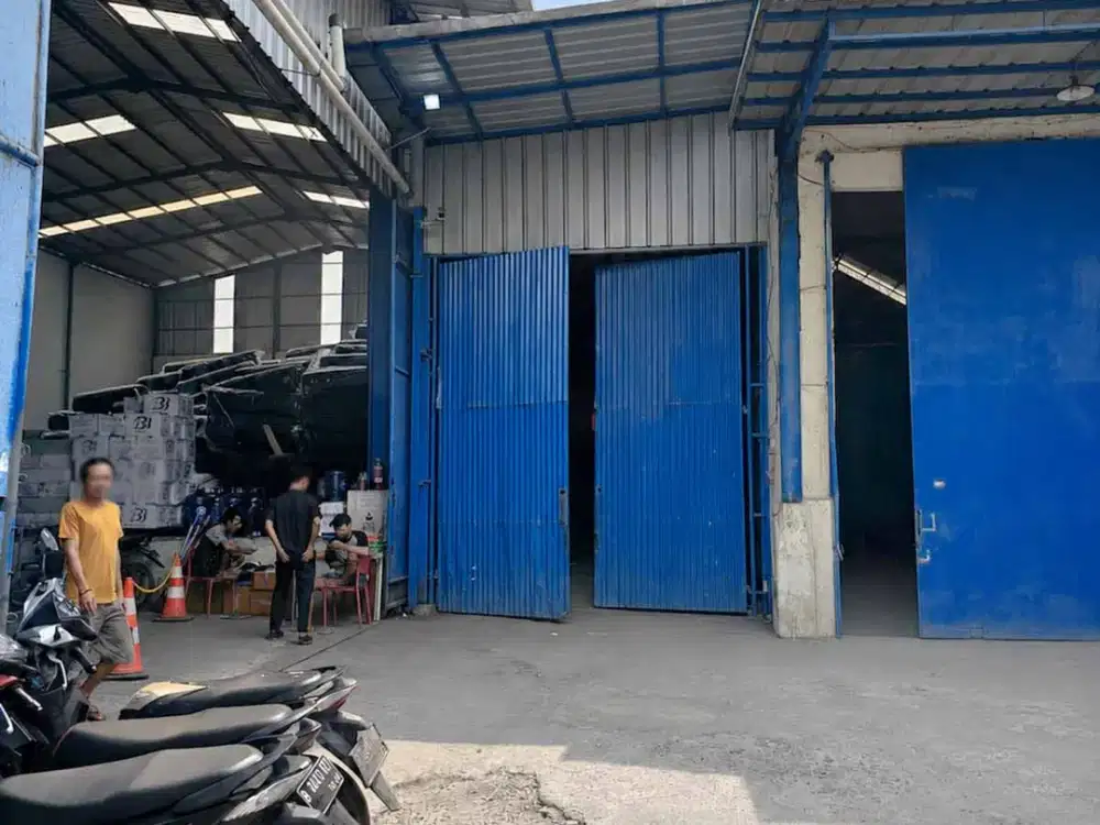 Gudang Daan Mogot di Prima Jaya, Cengkareng, Jakarta Barat, Siap Pakai, LT 180M², Kontainer 40 Feet Masuk