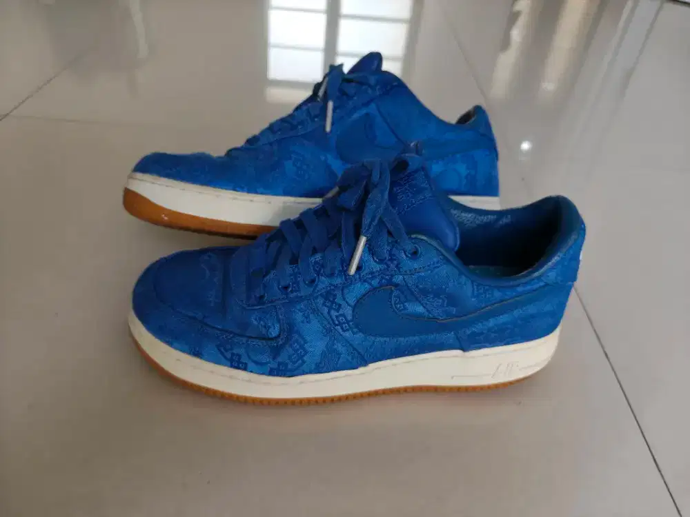 Nike CLOT X, Air force 1 Royal Silk Size 42.
