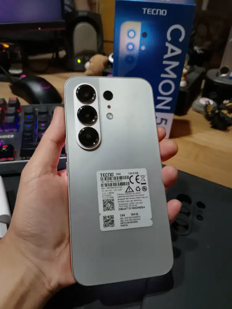 Tecno Camon 50 8/128 GB-Fullset-HARGA NET!
