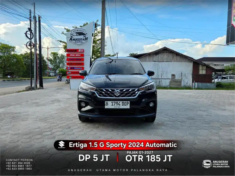 Dp 5jt Ertiga 1.5 G Sporty AT 2024 Pjk 01-2027
