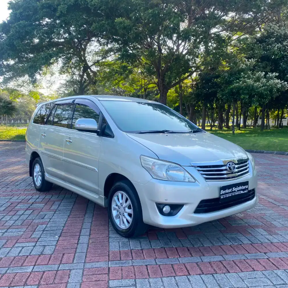 Toyota Kijang Grand Innova V Bensin Manual 2012 PAJAK BARU DP 35jt