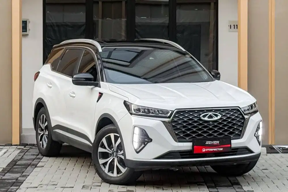 Chery Tiggo 7 Pro 1.5 Premium Sunroof Panoramic AT 2022 Putih Two Tone