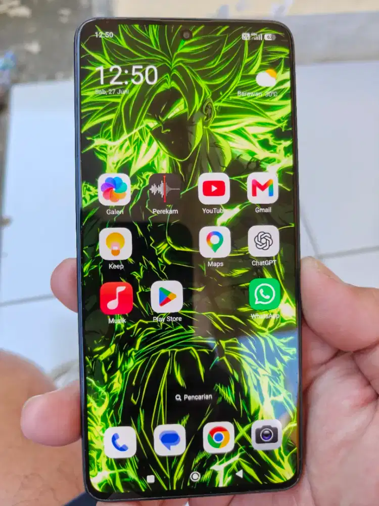 Dijual Xiaomi Redmi note 13 Pro 5G 256, ram 8gb black super mulus