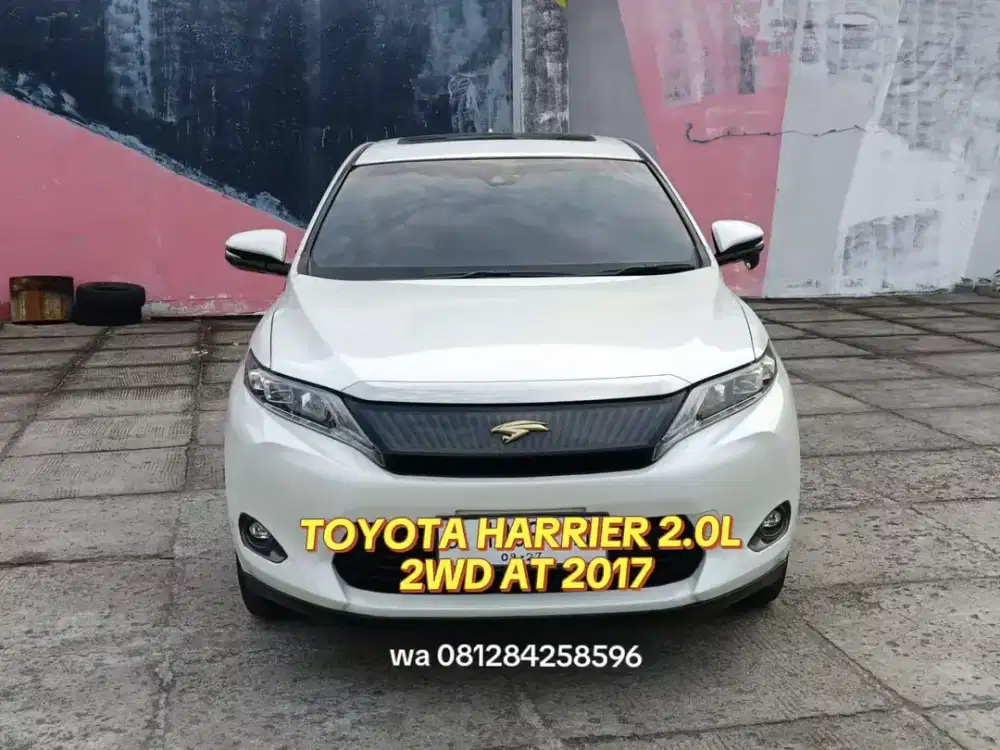 (KM94RB) TOYOTA HARRIER 2.0L AT 2017/PAJAK 9 -2026