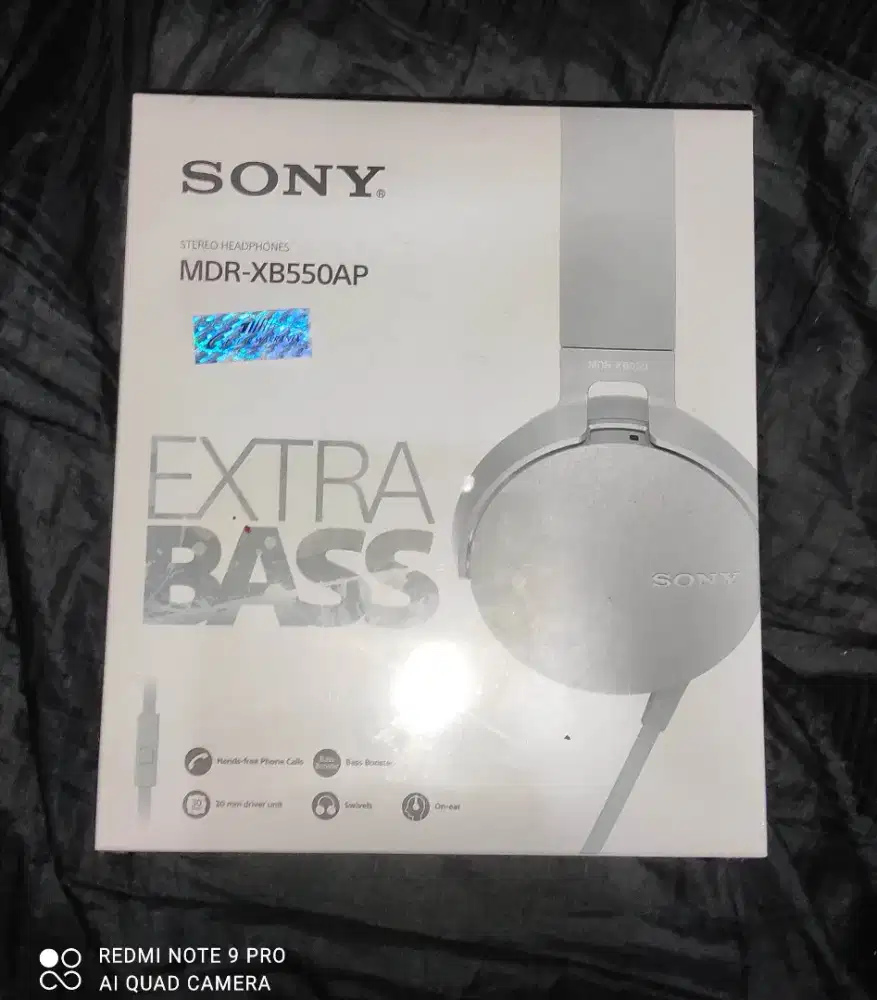 Sony Headphone MDR XB550AP