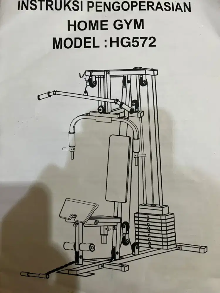 Dijual cepat alat fitness Home Gym Twen