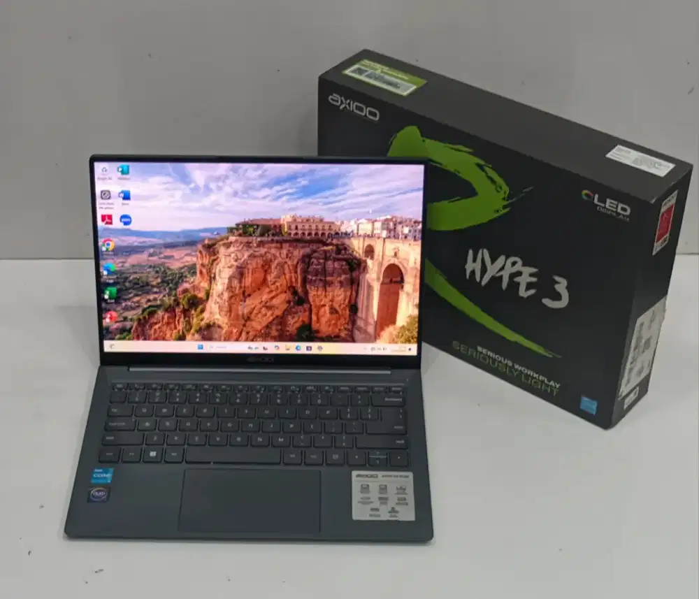 LAPTOP  Axioo Hype-R3 OLED 12th Gen Intel Core i3-1215U