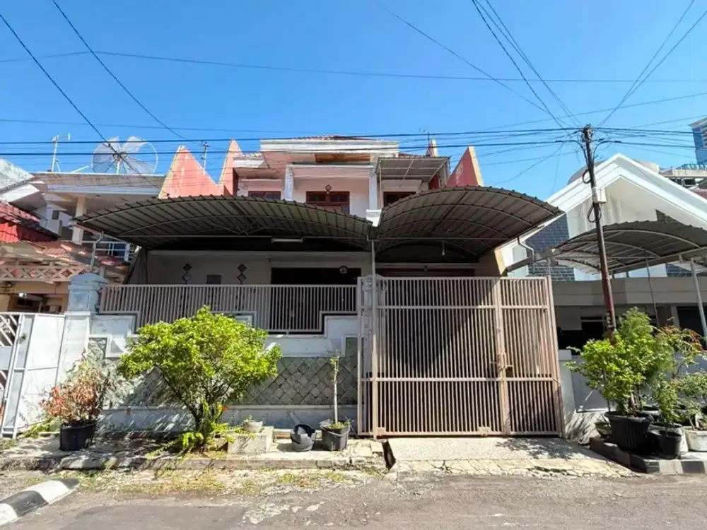 Termurah Rumah Siap Pakai 2 Lt Wisma Permai Jalan Utama Dekat Araya
