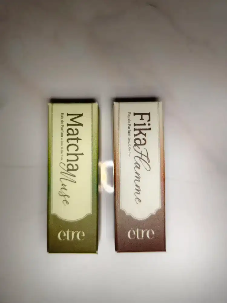 ETRE Parfums Fika Flamme & Matcha Muse