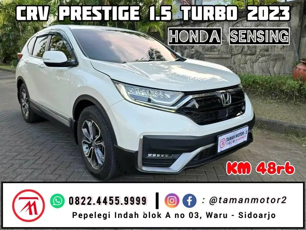 [ KM 48rb ] CRV Prestige 1.5 Turbo 2023