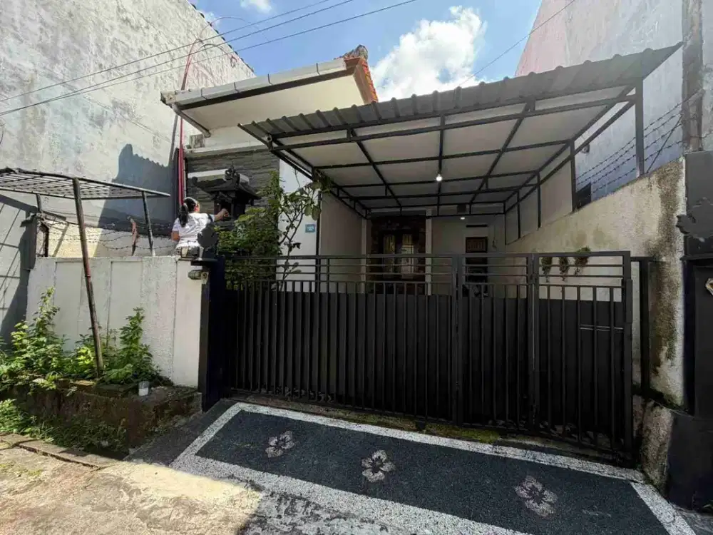 Jual Rumah 1lt Luas Tanah 132m² Jl Gunung Guntur Denpasar barat area strategis Hunian