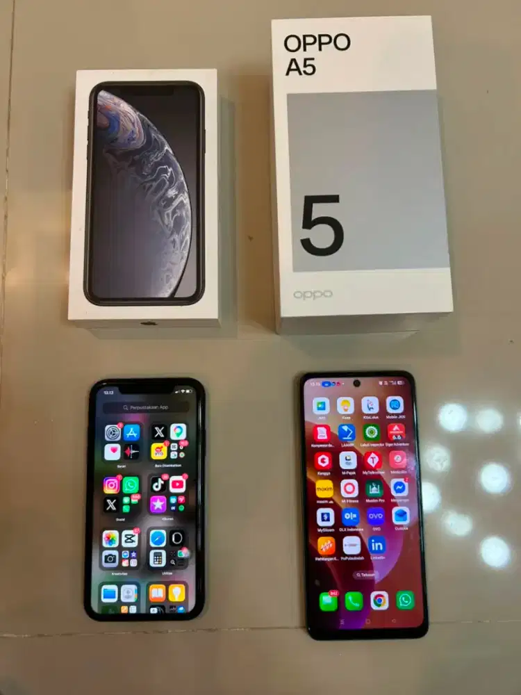 2 HP (OPPO A5 8/256 & Iphone XR 64Gb)