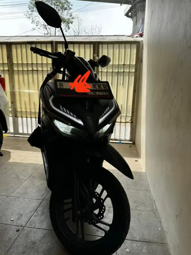 Honda Vario 150 2017 Matte Black - Surat Lengkap & Pajak Panjang 2028