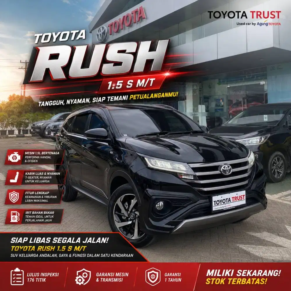 FOR SALE RUSH 1.5 S M/T 2022