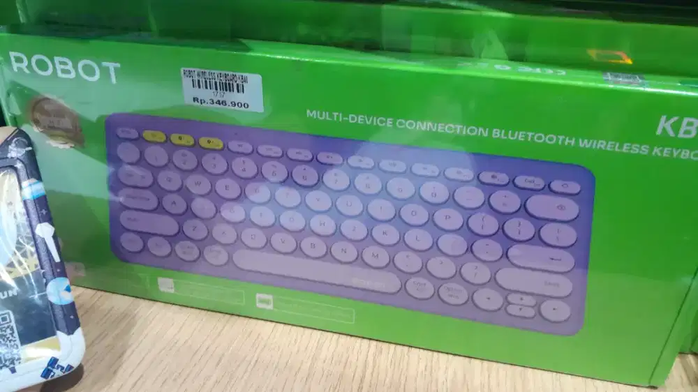 ROBOT WIRELESS KEYBOARD KB40 ATLANTIS DAHSYAT