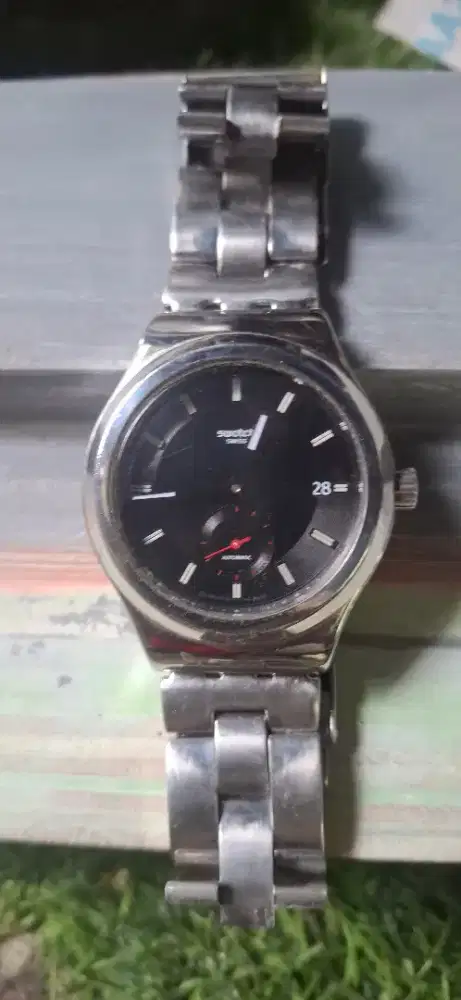Jam tangan swach otometic