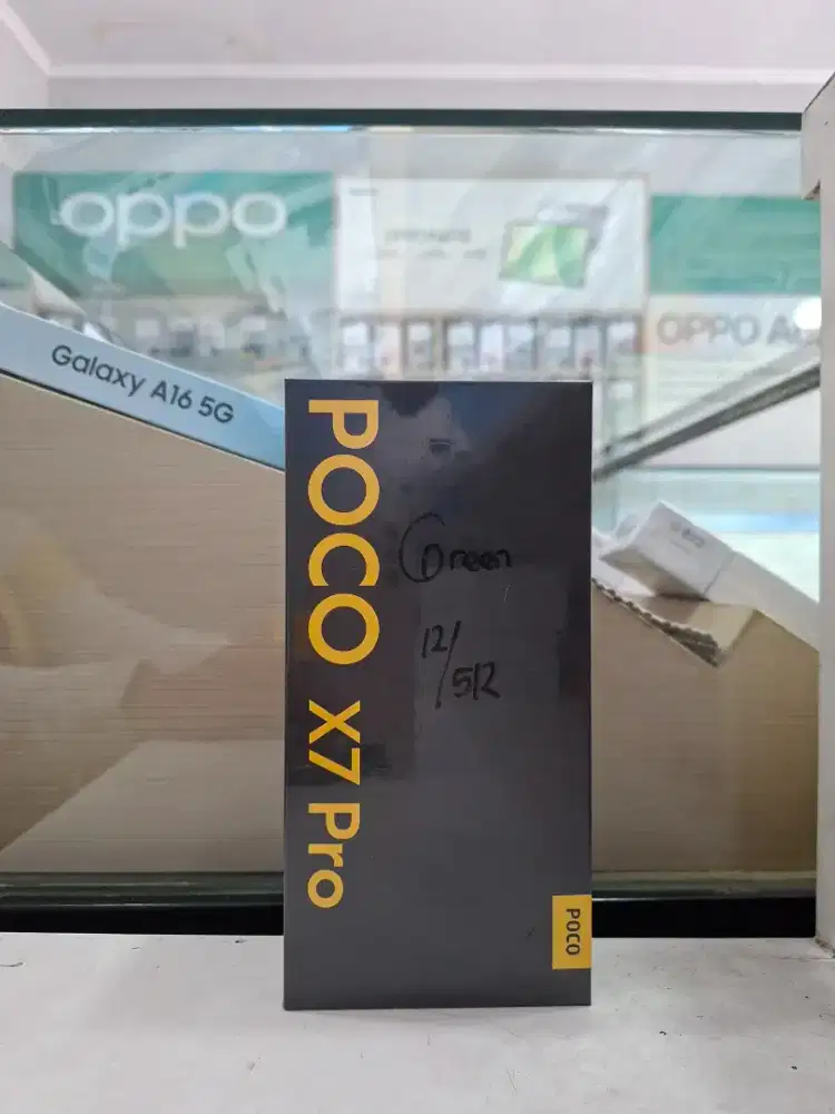POCO X7 PRO 12/512 NEW MURAH GARANSI RESMI