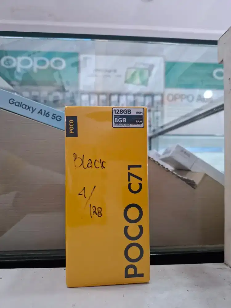 POCO C71 4/128 NEW MURAH GARANSI RESMI