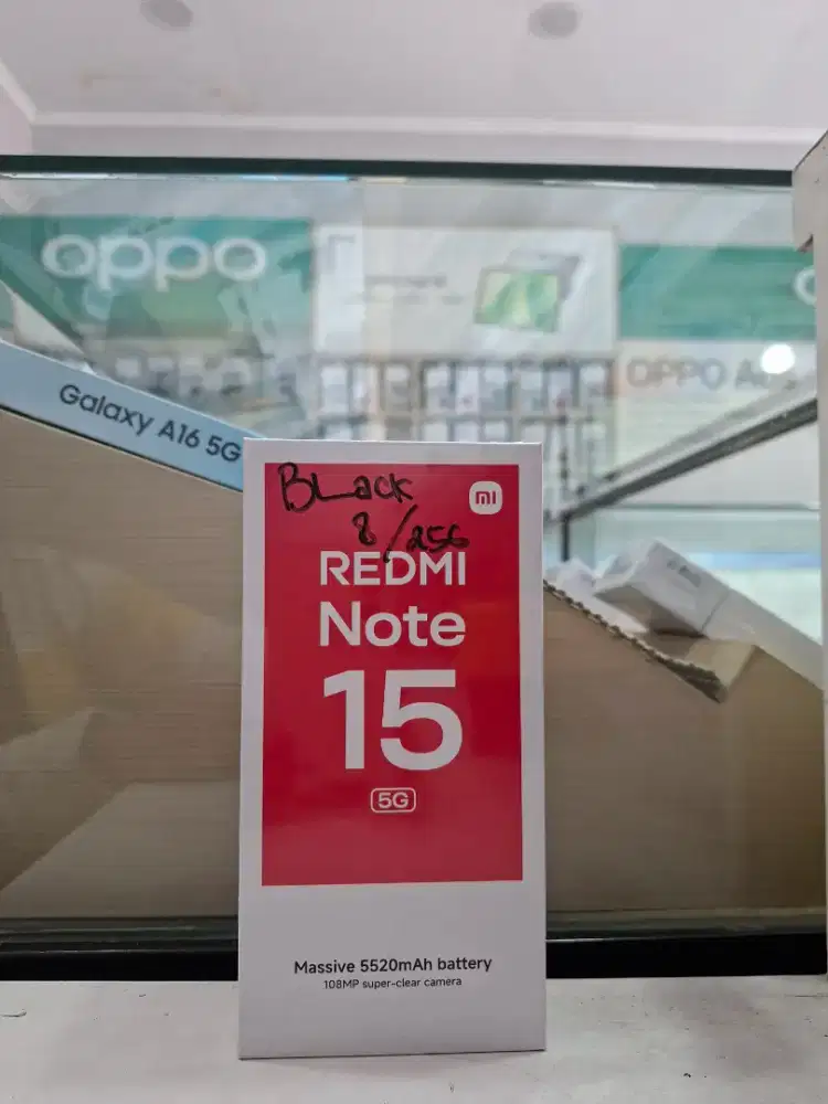 REDMI NOTE 15 5G 8/256 NEW MURAH GARANSI RESMI