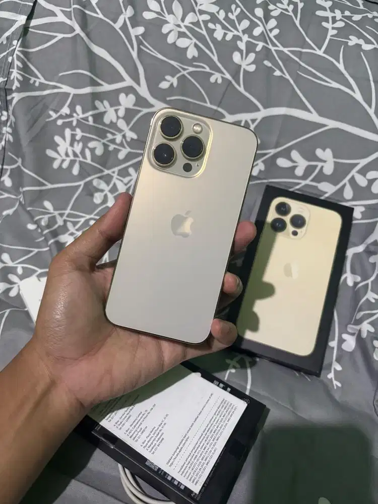 Iphone 13 pro 128gb gold resmi ibox