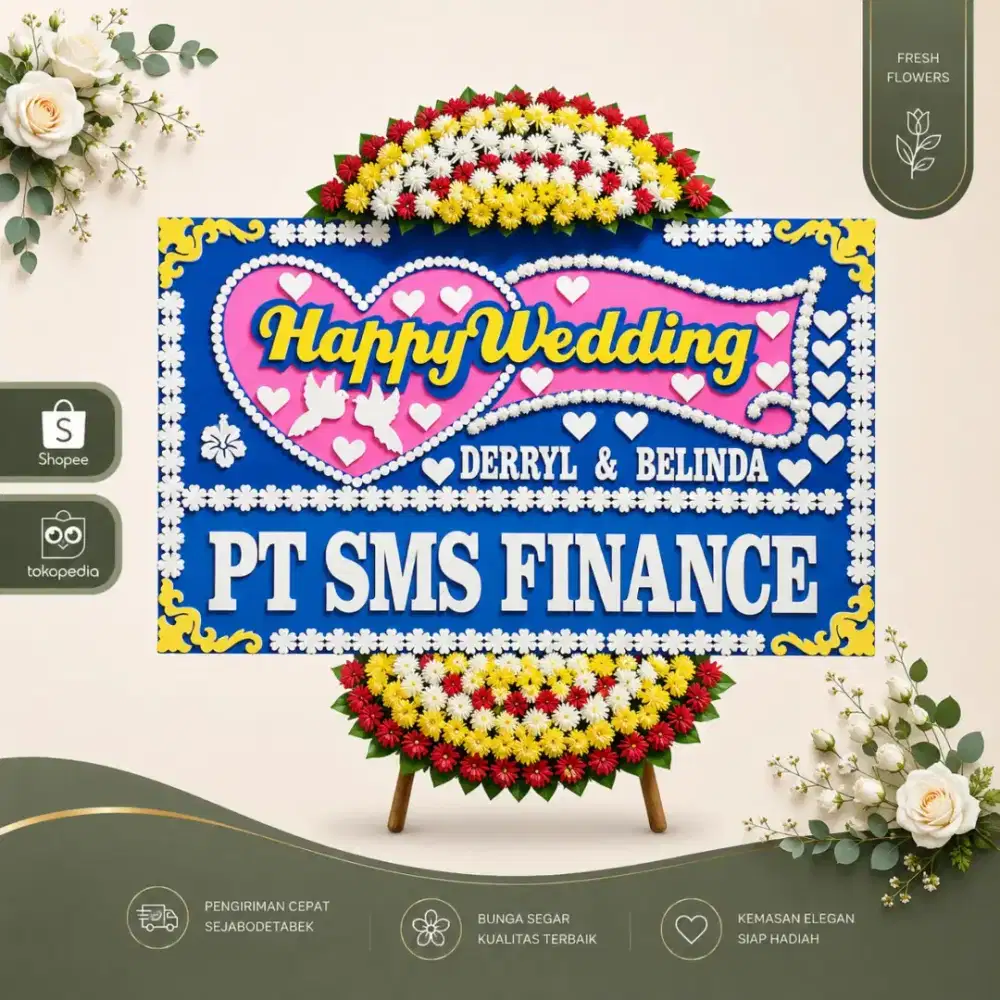 Karangan Papan Bunga Terjangkau setangerang raya