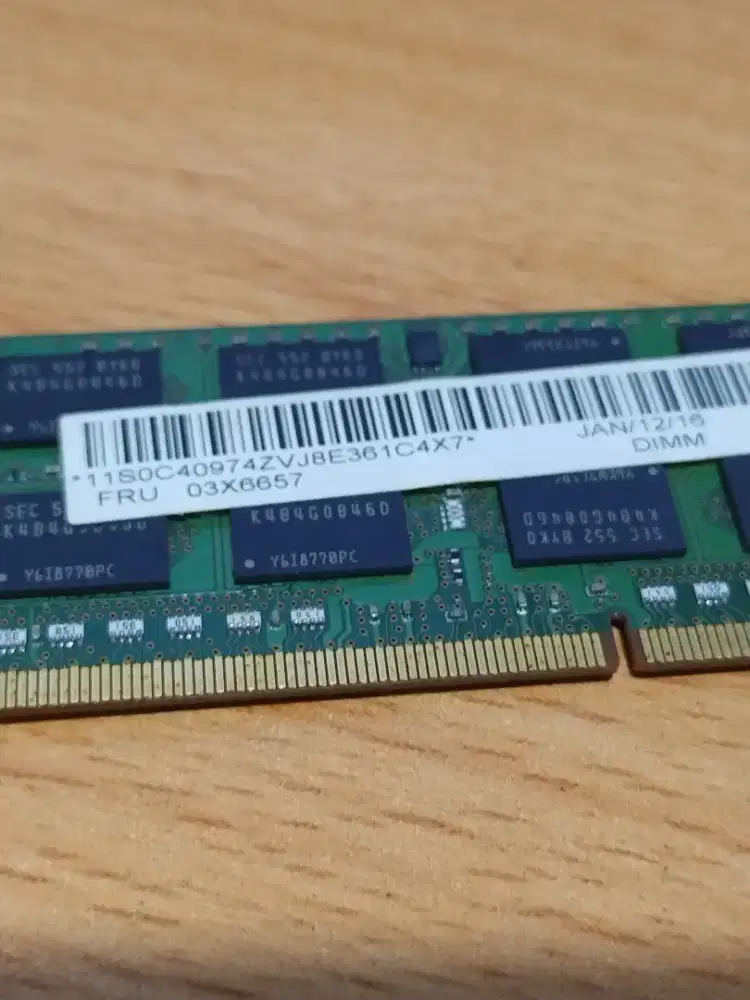 ram laptop sodimm DDR3 8GB Samsung