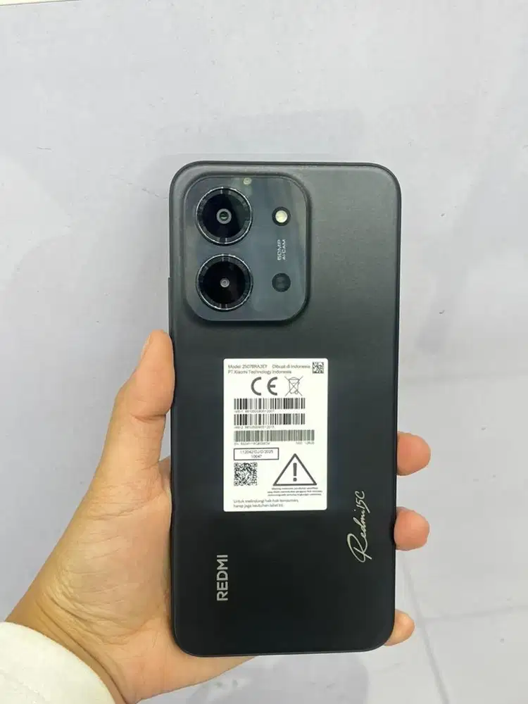 redmi 15c 6/128 scnd 2 minggu likenew