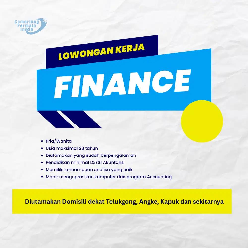 Finance ( Experienced )