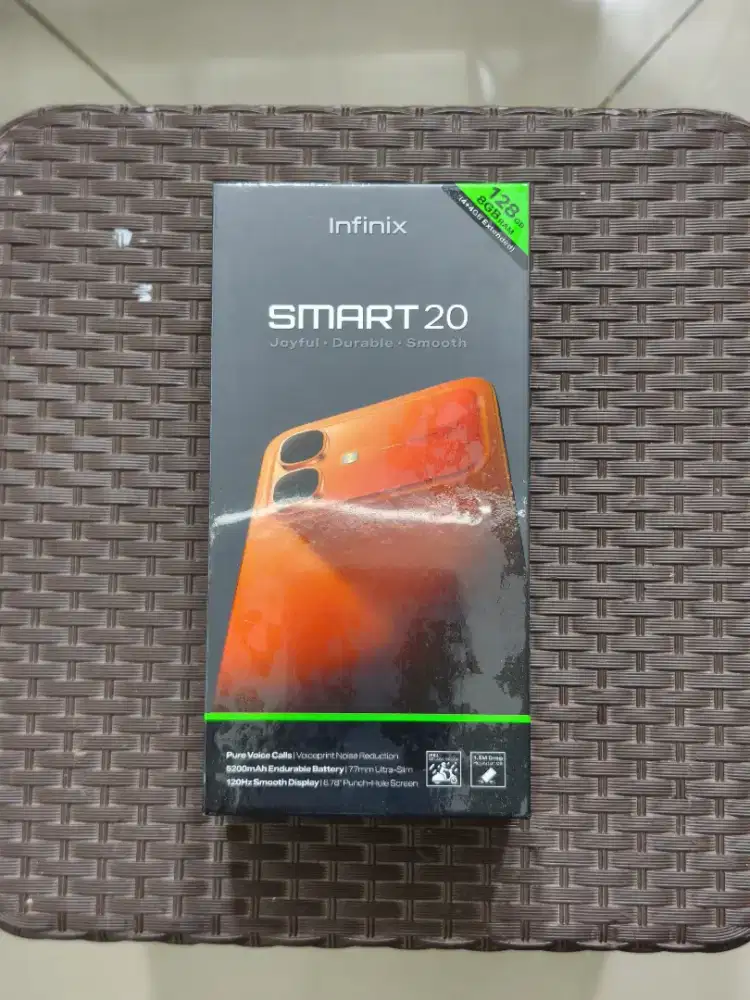 Infinix Smart 20 4/128gb Orange New Garansi Resmi 1Tahun