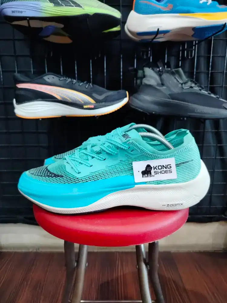 SEPATU ZOUM X VAPOORFLY NEXT 2 AURORA GREEN