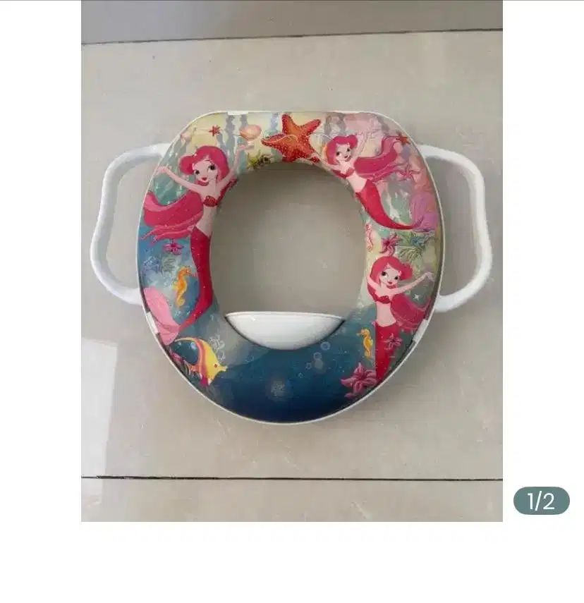 Potty dudukan toilet gambar polos
