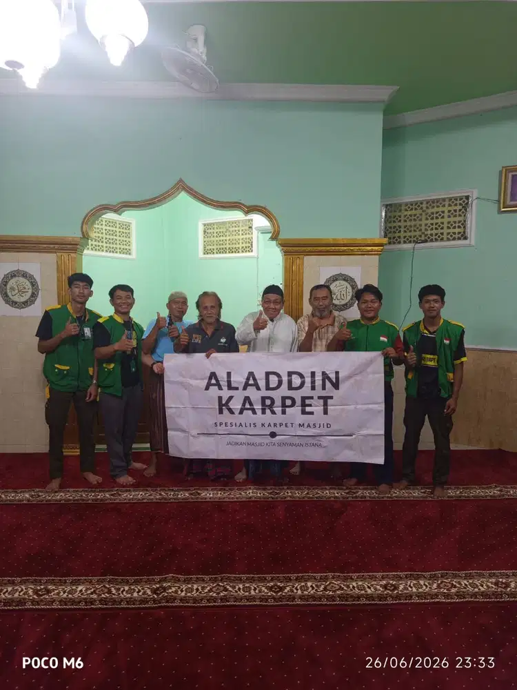 Jual karpet masjid tebal 14mm