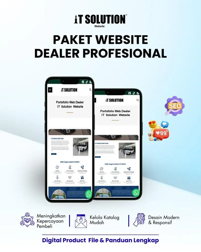 Pembuatan Website Dealer Kendaraan Profesional