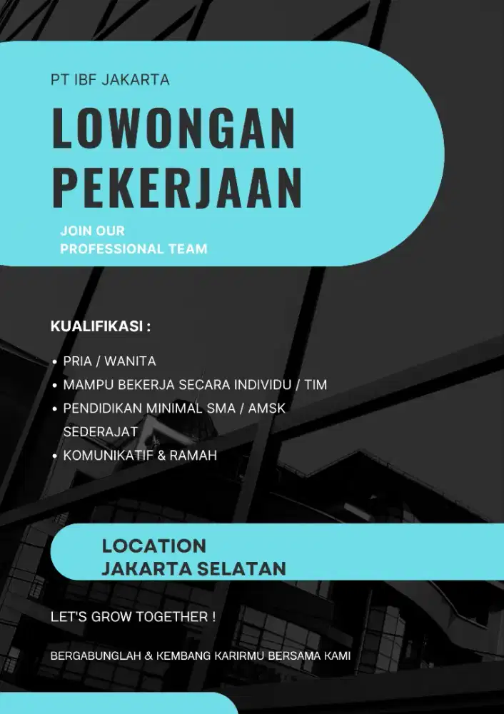 Lowongan pekerjaan