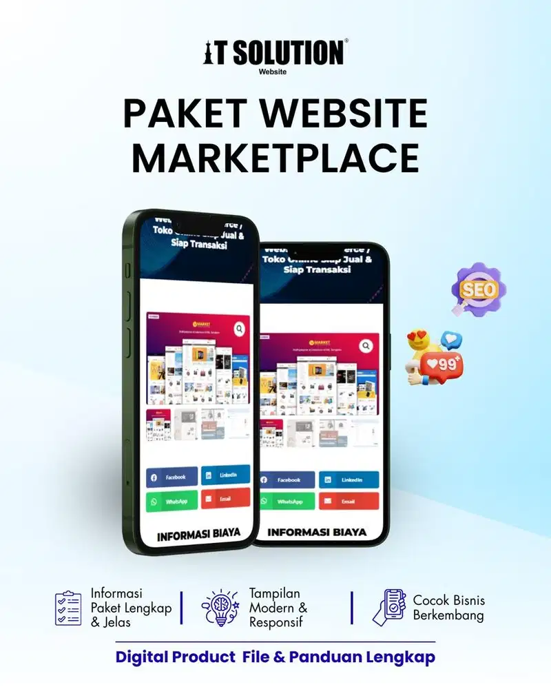 Pembuatan Website Marketplace Profesional dan Bergaransi