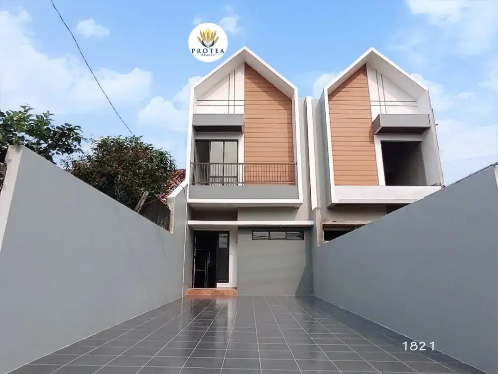 DIJUAL 2 UNIT RUMAH SKANDINAVIA DI GUNUNG SINDUR