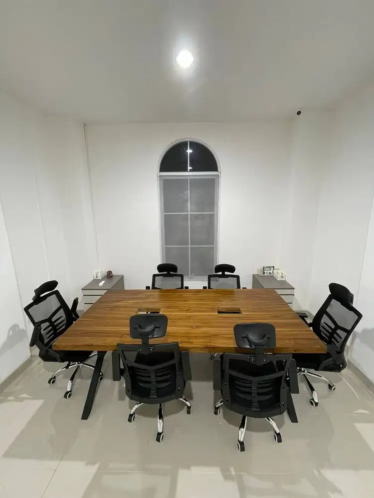 Meja Meeting Kantor bahan kayu & lemari dapur plus tempat cuci piring