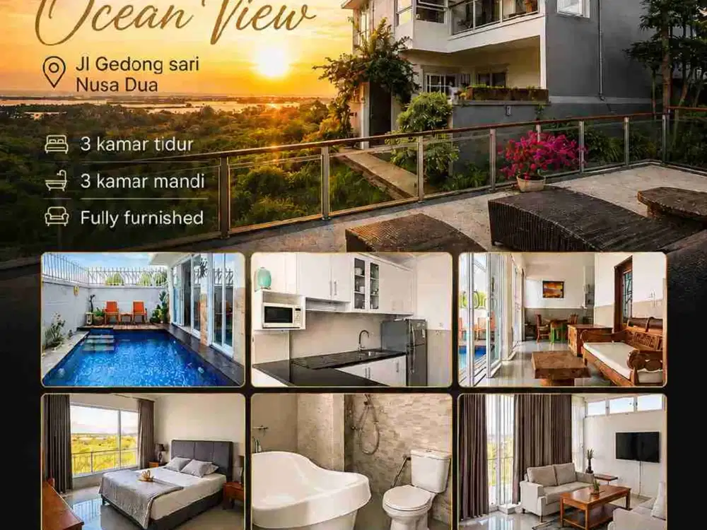 Villa ocean view di gedong sari Nusa dua