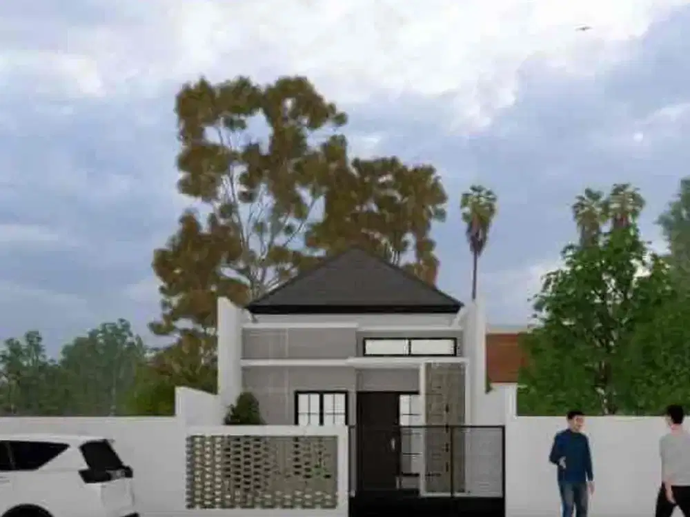 rumah baru 1lt 2kamar dekat super indo Tropodo