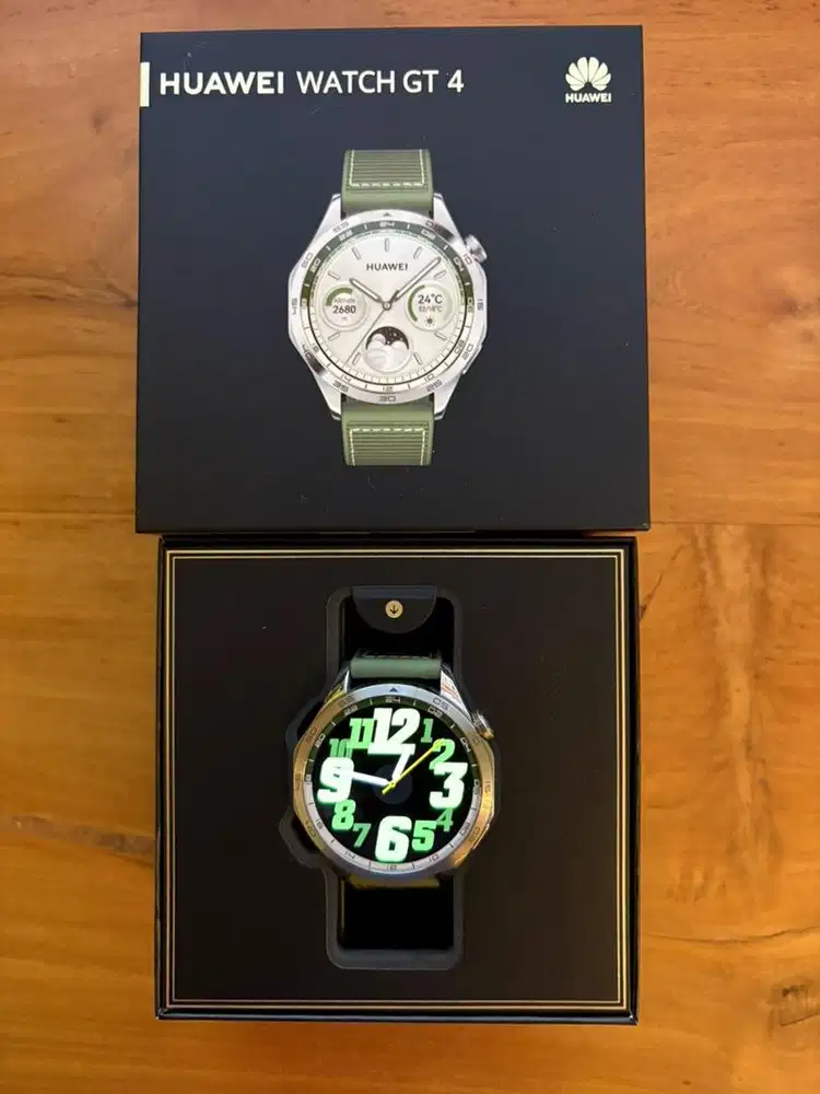 DIJUAL CEPAT HUAWEI WATCH GT 4 GREEN