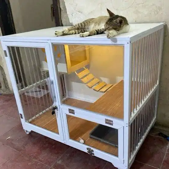 Spesialist gypsum & partisi gypsum buat kandang kucing versi termurah