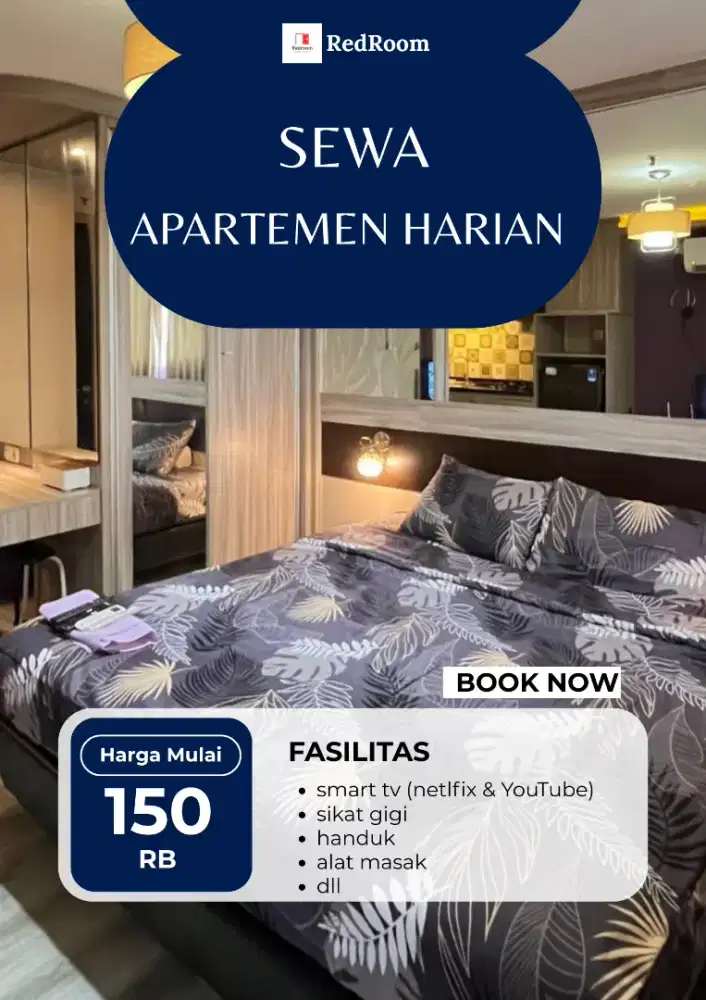 sewa harian murah apartemen green Pramuka city Jakarta pusat