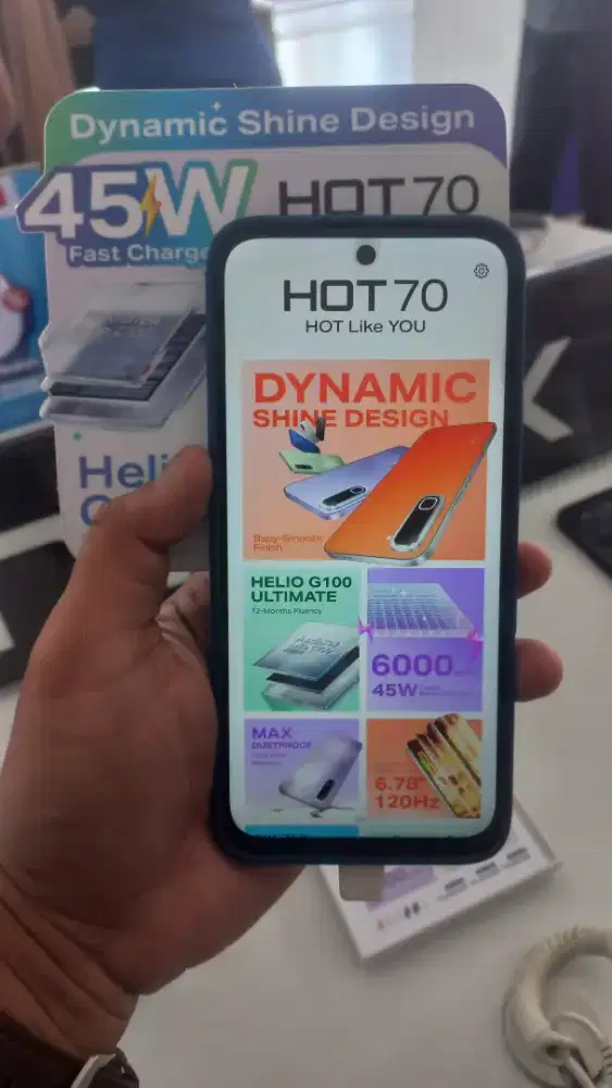 NEW NEW !! INFINIX HOT 70 6/128 , 8/128, 6/256 READY