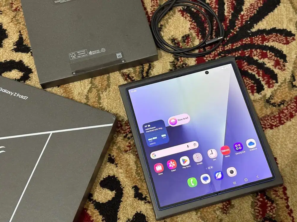 Samsung Galaxy Z Fold 7 12/256Gb Blue Shadow SEIN Nominus Fullset Ori