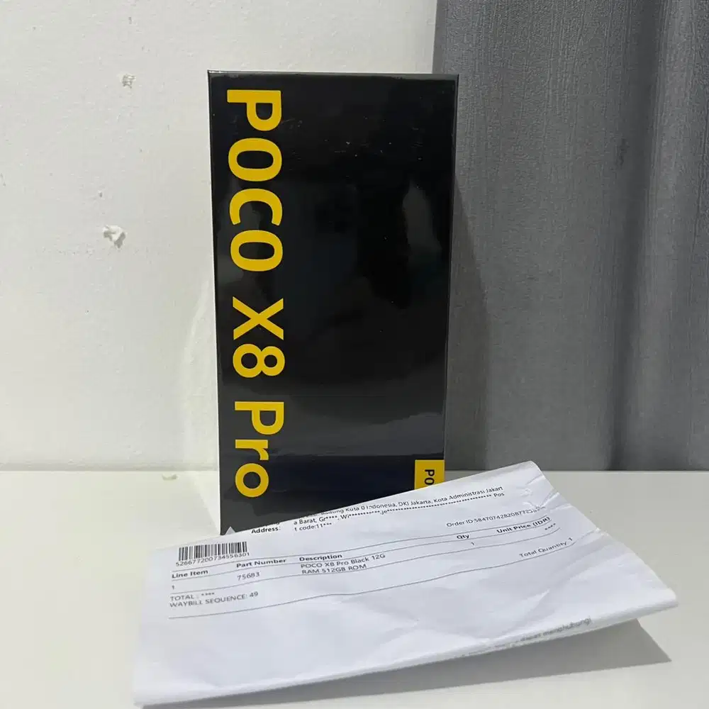 Poco X8 Pro 12/512Gb Black New Bnib Segel